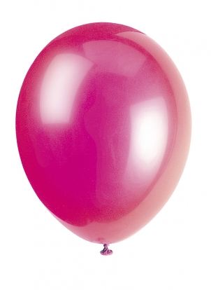 Balons, perlamutra spilgti rozā (30 cm)